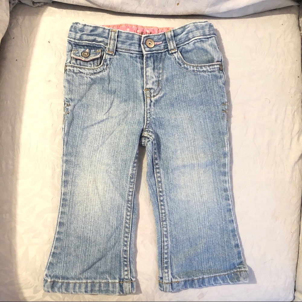 18m Oshkosh Denim Jeans w/Adj Waist